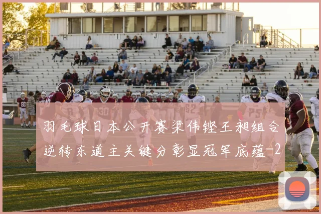 羽毛球日本公开赛梁伟铿王昶组合逆转东道主关键分彰显冠军底蕴